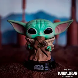 Ігрова фігурка Funko Pop Мандалорець Малюк з жабою (49932) - мініатюра 4