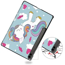 Чохол-книжка BeCover Smart Case для Samsung Galaxy Tab S10 Plus SM-X820/SM-X826 Unicorn (712251) - мініатюра 3