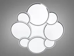 Стельова панель LED Diasha Z186-2WHITE Z186, 68W, білий, димер, універсальний стиль для коридору, вітальні, спальні, кухні, офісу - мініатюра 3