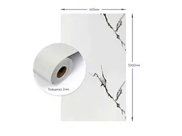 Самоклеюча PET плитка в рулоні STICKER WALL 600 * 3000 * 2мм SW-00002978 - мініатюра 4