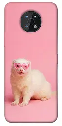 Чохол Demsky Білий тхір для Nokia G50