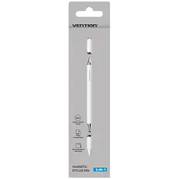 Стилус - ручка для ємнісних екранів 3-в-1 Magnetic Stylus Pen - мініатюра 3