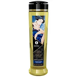 Масажна олія Shunga Seduction Midnight Flower, натуральна, зволожуюча 240 мл