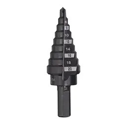 Свердло ступінчасте Step Drill MILWAUKEE, діаметр 4-20мм з кроком 2мм