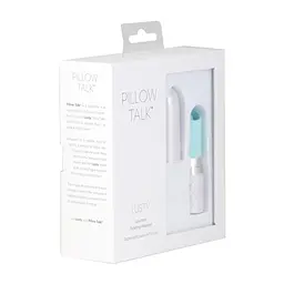 Вібратор для клітора Pillow Talk Lusty Luxurious Flickering Massager 9.4 см бірюзовий - мініатюра 8