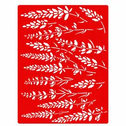 Трафарет багаторазовий Лаванда #388 FDTR 388, 15x20 см