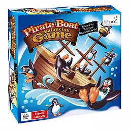Настільна інтерактивна гра Ummi 707-61 Pirate Boat Balancing Game Brown - мініатюра 2