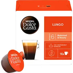 Уценка. Кофе в капсулах NESCAFE Dolce Gusto Lungo 89.6 г