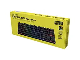 Клавіатура Hator Icefall Mecha TKL wireless Rainbow Black (HTK287UA) - мініатюра 6