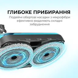 Бездротовий пилосос Jimmy JV9 Pro Aqua - мініатюра 3