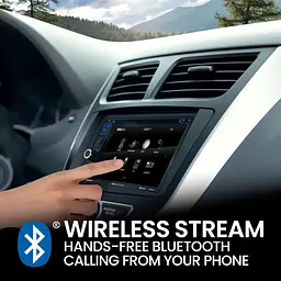 Автомобільний стерео DVD-плеєр - подвійний DIN, Bluetooth аудіо/виклик без рук, 6,2-дюймовий сенсорний BOSS Audio Systems BV9364B - мініатюра 7