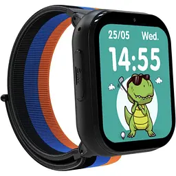 Смарт-годинник дитячий Gelius GP-PK008 (Rainbow) Black - мініатюра 4