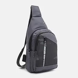 Чоловічий рюкзак через плече Monsen C17037gr-gray - мініатюра 2