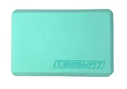 Блок для йоги EasyFit EVA М'ятний (EF-1818-M) - мініатюра 5