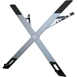 Підставка для ноутбука Hoco HD9 Action Metal Gray [123591] - мініатюра 2
