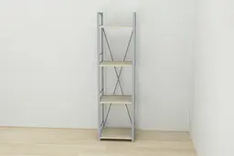 Етажерка 4/34 Ferrum-decor Серії Коннект 120x34x28 сірий ДСП Дуб Сонома 16мм (FRD-104286) - мініатюра 5