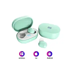 Бездротові сенсорні навушники Redmi AirDotspro з табло Mint - мініатюра 3