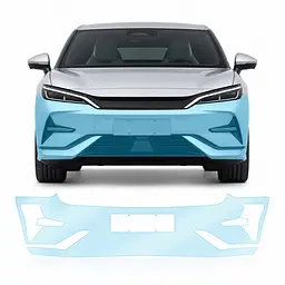 Антигравійна захисна бронеплівка за лекалами для BYD Song L I 2024- передній бампер
