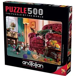 Пазл Anatolian Неслухняні кошенята 500 ел. (3632)