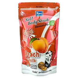 Скраб-соль для тела Yoko Gold Peach + Milk