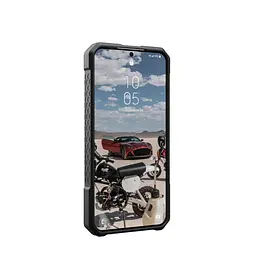 Чохол-накладка Urban Armor Gear Monarch для Samsung Galaxy S24 Kevlar Black (214411113940) - мініатюра 5