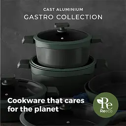 Каструля з кришкою MasterPro Gastro reeco, 7,2 л (BGMP-8108) - мініатюра 4