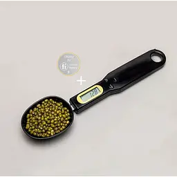 Електронна мірна ложка ваги кухонна 0.1 гр хв 500 гр чорна DIGITAL SPOON SCALE