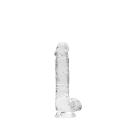 Фалоімітатор RealRock Crystal Clear 6” 17 см (прозорий)