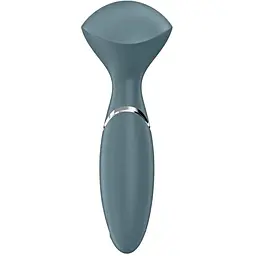 Вібромасажер Satisfyer Mini Wand-er Сірий - мініатюра 3