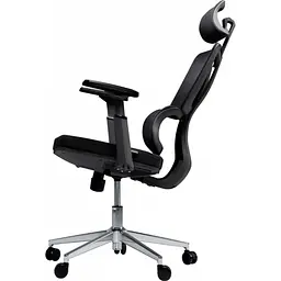 Офісне крісло GT Racer B-121A Black [132240] - мініатюра 6