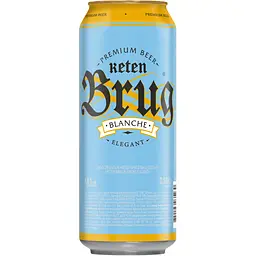 Пиво Keten Brug Blanche Elegant світле 4.8% з/б 0.5 л (890782)