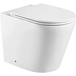 Унітаз підлоговий приставний Mixxus Premium Bevel-0701-T1 580x365x430mm, система змиву Tornado 1.0 MP6597, Білий