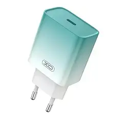 Мережевий зарядний пристрій XO CE18 fasr charger Type-C PD/QC 30W Blue (32664_2953730) - мініатюра 2