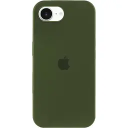 Чохол Silicone Case для Apple iPhone 17e/ 16e Dark Olive AA [136633]