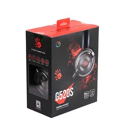 Ігрові навушники A4Tech Bloody G520S Grey з мікрофоном і підсвічуванням 7 кольорів - мініатюра 4