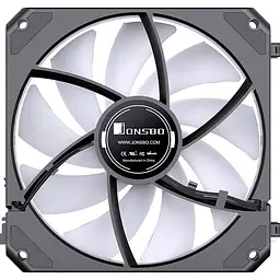 Вентилятор Jonsbo ZG-120BR (3in1) Black (120mm, 500-1500RPM, 36.8dB, 4pin) (ZG-120BR Black) - мініатюра 9