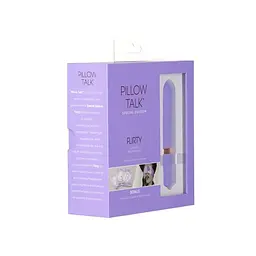 Вібратор Pillow Talk - Special Edition Flirty Розкішний із кристалом Сваровскі, 11х2.2 см фіолетовий - мініатюра 6
