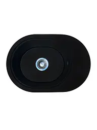Кухонна мийка Adamant Ovale 610x420x180 антрацит 649223, Антрацит