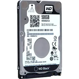 Жорсткий диск 2.5` WD Black HDD 500GB SATA 32MB (WD5000LPLX) [106852] - мініатюра 2