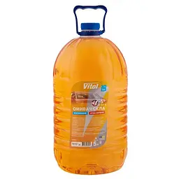 Омивач скла всесезонний VITOL "-5" Абрикоса 5 л
