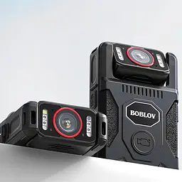 Нагрудний відеореєстратор Boblov M7 PRO 4K 128GB GPS (75-00213) - мініатюра 6