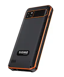 Смартфон Sigma Mobile X-treme PQ56 Dual Sim Black/Orange - мініатюра 5