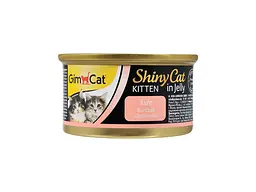 Консерви для котів GimCat Shiny Kitten Для кошенят з куркою 70 г (4002064413341) - мініатюра 2