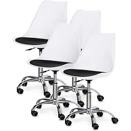 Комплект (4шт) кресло Evo-Kids Capri White/Black (арт H-231 W/B-Х4)