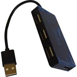 Концентратор Atcom USB TD4005 4port black (10725) - мініатюра 2