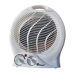 Тепловентилятор обігрівач підлоговий/настільний 2000 Вт Domotec MS-5901 білий