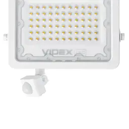Прожектор Videx LED 50W 5000K з датчиком руху (VL-F2e505W-S) - мініатюра 3