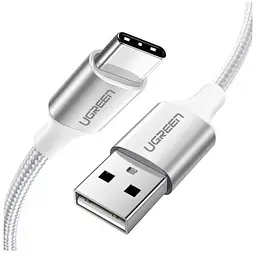 Дата кабель USB 2.0 AM to Type-C 3.0m 3.0A 18W US288 White Ugreen (60409)