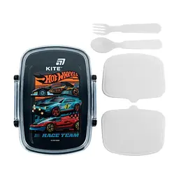Ланч-бокс дитячий Kite Hot Wheels з наповненням 750 мл (HW26-181) - мініатюра 5
