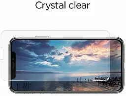Протиударне захисне скло Spigen Screen Protector Glass для iPhone 11 Pro Max/XS Max (6.5") 065GL24540 - мініатюра 7